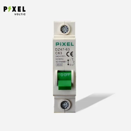 Pixel 1P AC MCB 63A Breaker