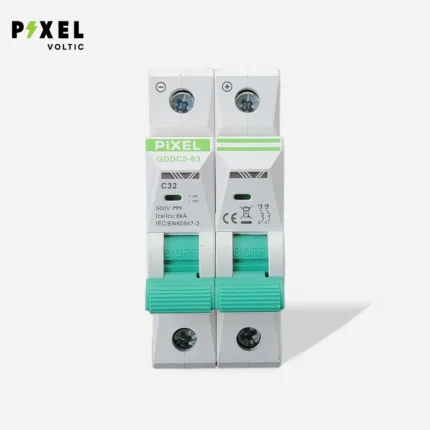 Pixel 2P DC MCB 32A Breaker (500V)