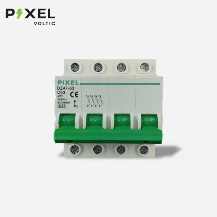 Pixel 4P AC MCB 63A Breaker